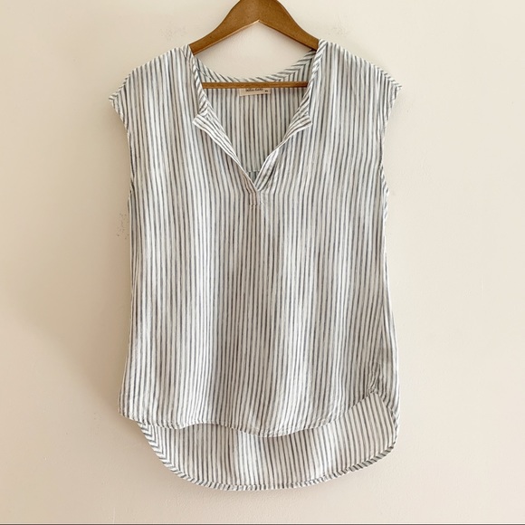Bella Dahl Tops - Bella Dahl Striped Sleeveless Blouse XS